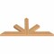 Ekena Millwork Saratoga Timber Gable Bracket, Western Red Cedar, 72"W x 33"H x 3 1/2"D x 5 1/2"F, 11/12 Pitch GBW072X33X0406SAR00SWR - alternate 4